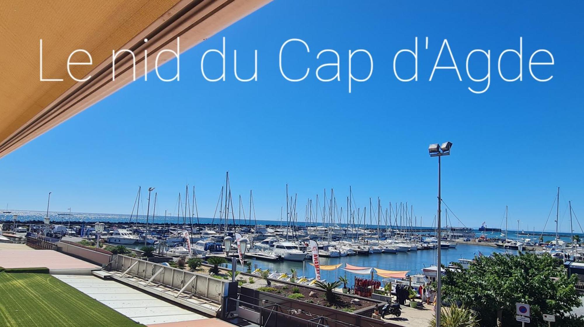 Residence De Standing La Pecherie Spacieux T3 Comme Un Cocon Familial Vue Mer Et Sur L'Avant Port Sur Le Bout Du Bout De Cap D'Agde Seule Cap En Occitanie Buitenkant foto